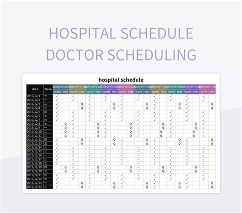 tmc doctors schedule